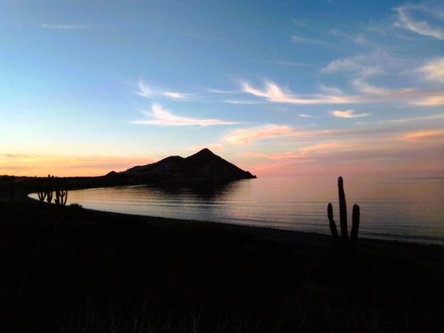 Sonnenuntergang in Baja California