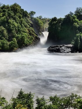 Großer Wasserfall (Murchinson) mit Weichzeichnerfunktion