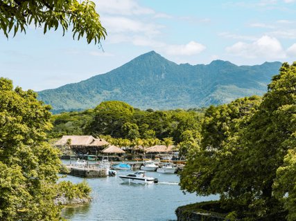 Nicaragua Rundreise - Boote auf dem Nicaraguasee bei den Las Isletas