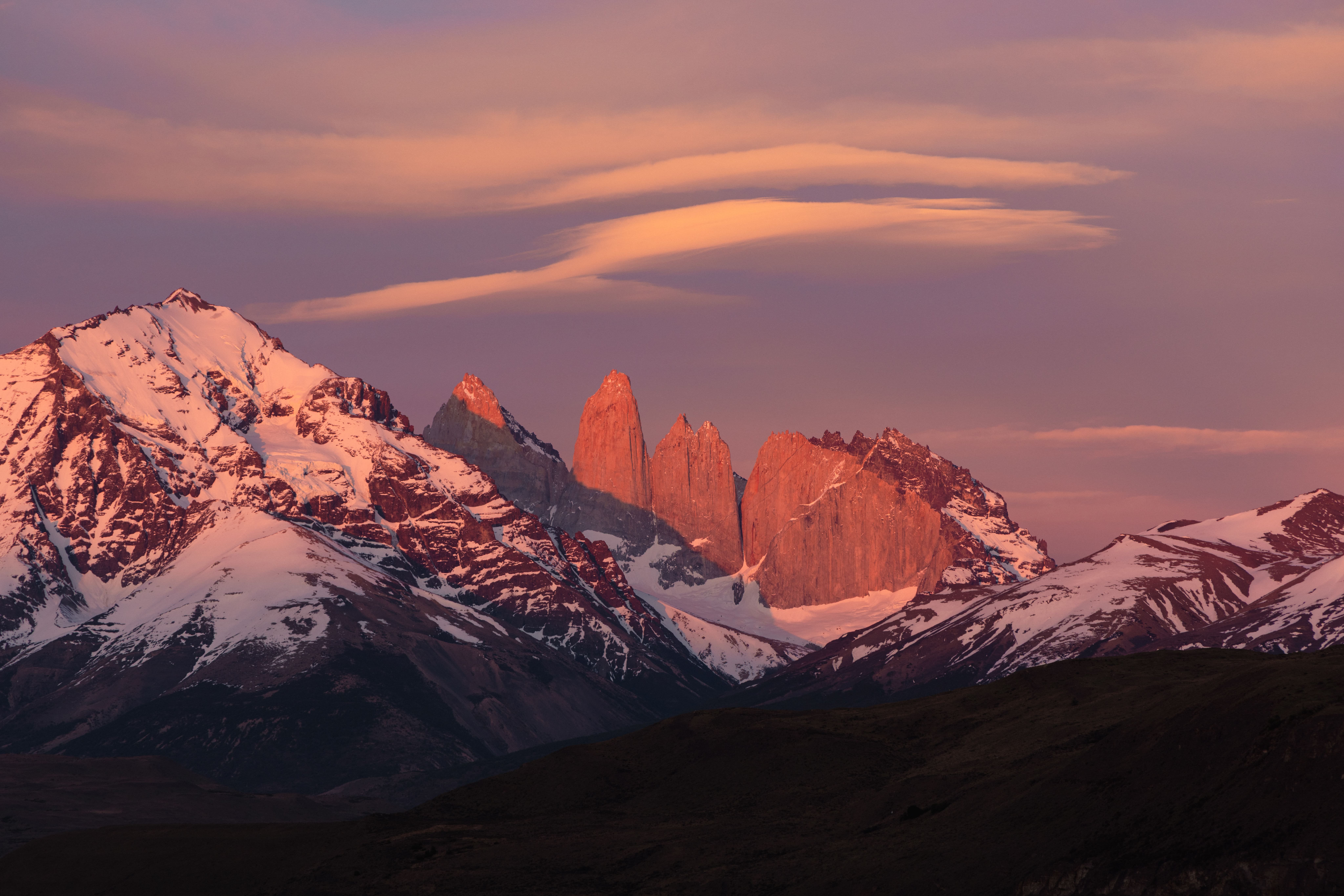 Bergwelt des Torres del Paine - Chile beste Reisezeit