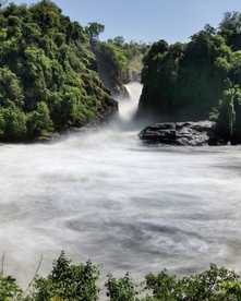 Großer Wasserfall (Murchinson) mit Weichzeichnerfunktion