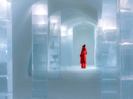 Fotoreise Lappland Winter - Eismuseum