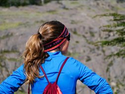 Wanderin im El Chaltén Nationalpark
