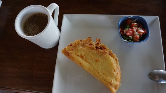 quetzal vogel - Frühstück Costa Rica