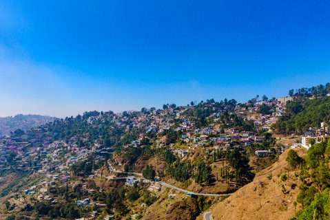 ???????????????????????????????????????????????????????????? View at Almora in Kumaon region of Uttarakhand state, India.