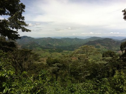 Nicaragua Rundreise - Blick über Matagalpas grüne Berge