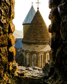 Kirchturm Tiflis Nahaufnahme