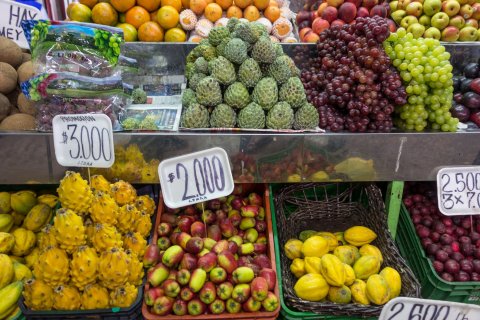 Bogota Markt -  Kolumbien Rundreise 3 Wochen