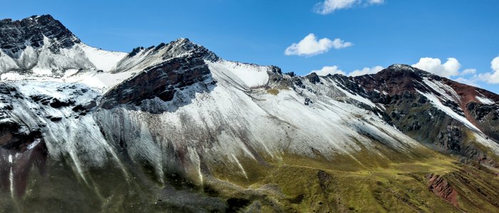 Peru Südamerika Anden Schnee