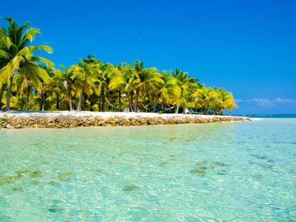 Belize Rundreise - Palmenstrand Belize