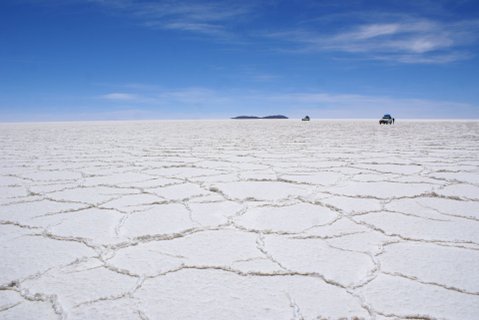 Peru & Bolivien Rundreise - Weiße Salzpfanne des Uyuni