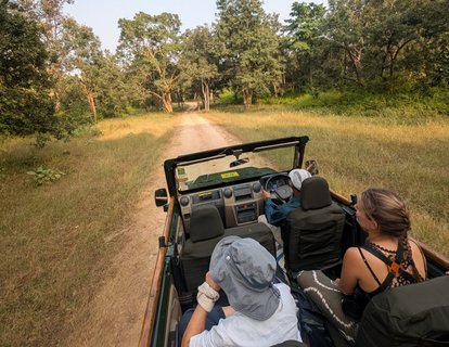 Safari im offenen Jeep