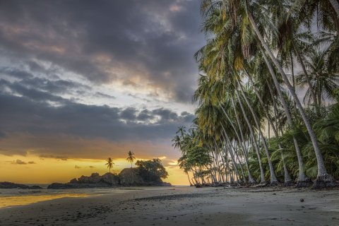 Sonnenuntergang Costa Rica Rundreise 4 Wochen