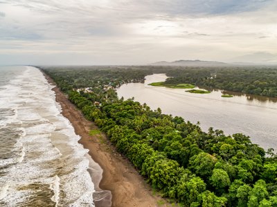 Tortuguero von oben