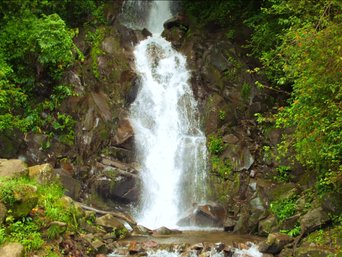Ein Wasserfall in der Region Boquete in Panama.