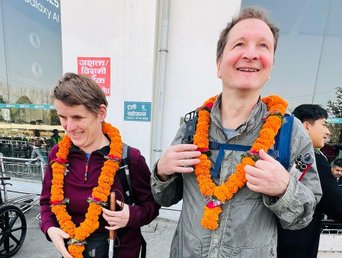 nepal reisebericht blindes paar