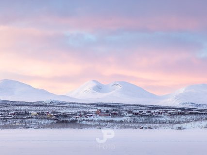 Fotoreise Lappland Winter - Dorf in Lappland