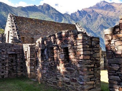 Peru Ruinen in Choquequirao