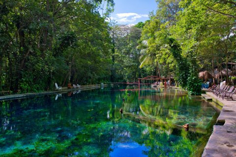Nicaragua Rundreise - Quelle Ojo de Agua auf der Insel Ometepe