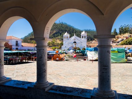 Bolivien Rundreise - Platz in Sucre