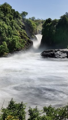 Großer Wasserfall (Murchinson) mit Weichzeichnerfunktion