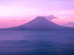 Sonnenuntergang bei Solola