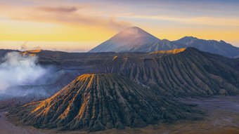 Sonnenuntergang Mount Bromo - Indonesien Rundreise 3 Wochen