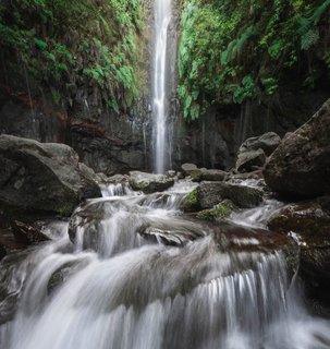 Fotoreise Madeira - Wasserfall 