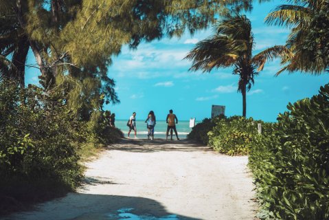 Yucatan Rundreise 2 Wochen - Weg an den Strand