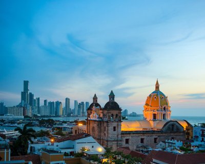 ????????????????????????????????????????? Cityscape, Cartagena de Indias, Colombia.