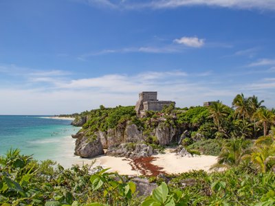 Strand und Ruinen von Tulum - Mexiko Highlights