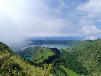 Schöner Ausblick Azoren