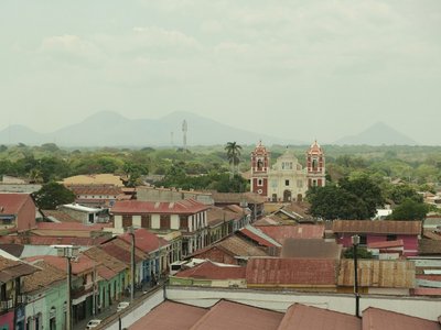 lateinamerikanische Stadt von oben - Nicaragua Highlights