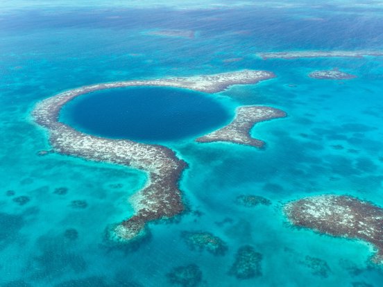 Belize Rundreise - Great Blue Hole Barrier Reef Belize