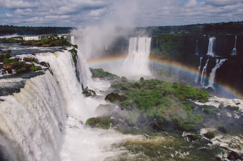 Brasilien Rundreise 2 Wochen - Panorama der Wasserfälle in Iguazu