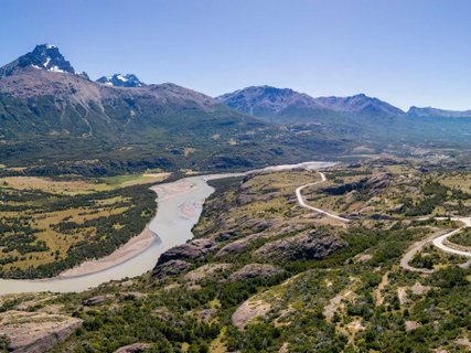 Patagonien Gruppenreise - Aussichtspunkt Rio Ibañez Carretera Austral