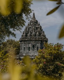 Nahaufnahme Tempel Borobudur - Indonesien Rundreise