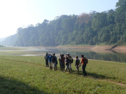 Südindien Rundreise - Reisegruppe im Nationalpark