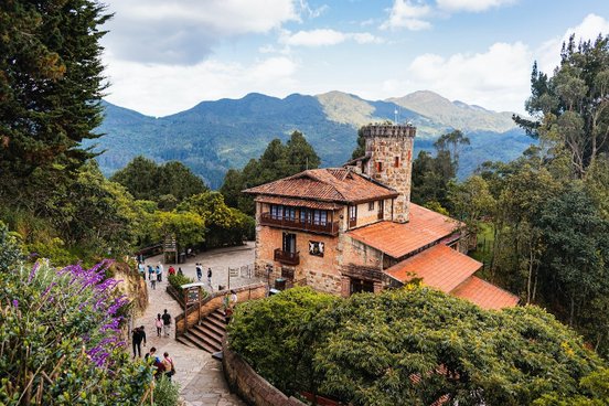 Aussicht auf Bogotá