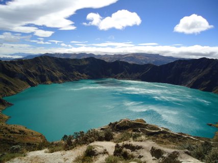 Ecuador Kratersee
