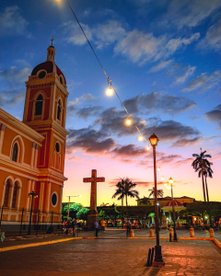Granada in der Abendstimmung