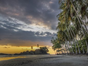 Sonnenuntergang am Strand