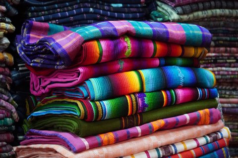 Guatemala Rundreise - Maya Stoffe