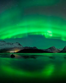 Polarlichter Lofoten Norwegen