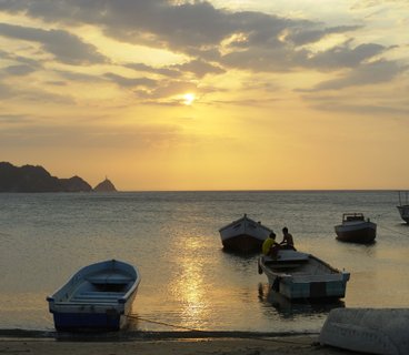 Sunset, Taganga - Kolumbien Rundreise 3 Wochen