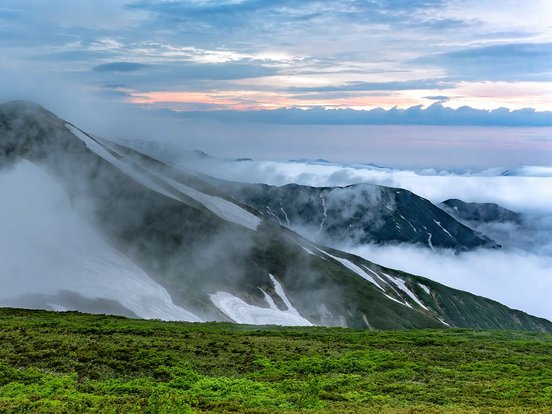 Nebel auf dem Land von Japan - Rundreise 2 Wochen