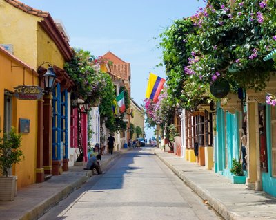 ???????????????????????????????? Cartagena, Colombia Street Scene