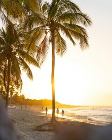 Sonnenuntergang in Corn Island, NIcaragua