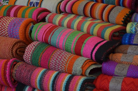 Peru Rundreise 3 Wochen - Peruanische Stoffe