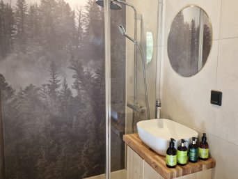 Luxusbärenhütte Badezimmer